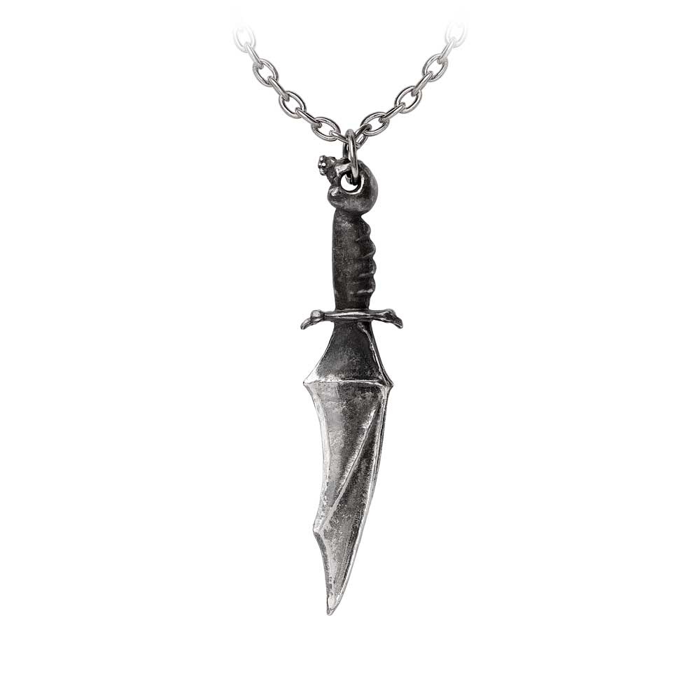 Alchemy - Vampyre Knife Ketting - Zilverkleurig